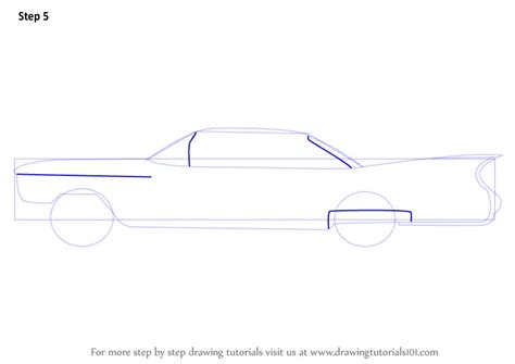 Learn How To Draw A Vintage Cadillac Vintage Step By Step Drawing