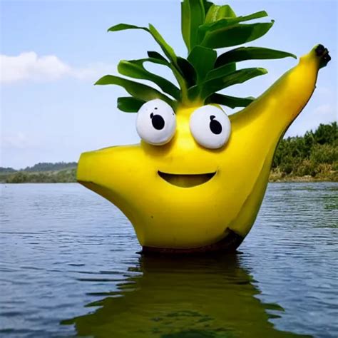 Friendly Banana In A Boat Stable Diffusion OpenArt