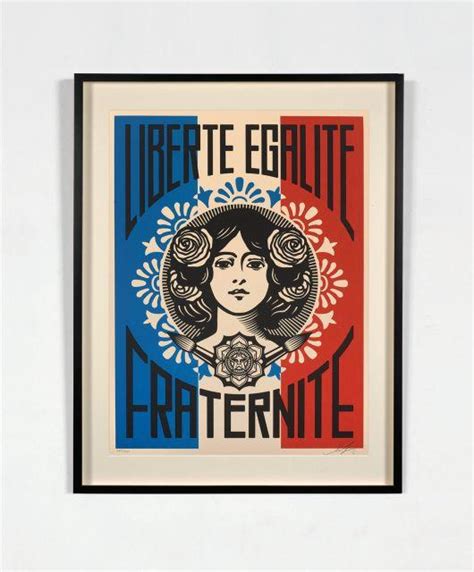 Shepard Fairey Alias Obey Giant Né En 1970 Liberté Egali