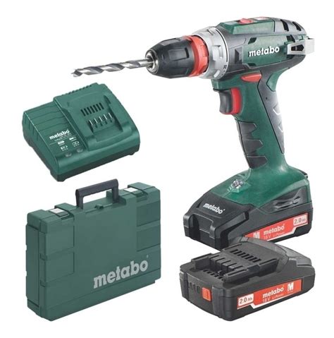 Metabo BS 18 Quick 18V batería Litio Ion Juego de Taladro atornillador