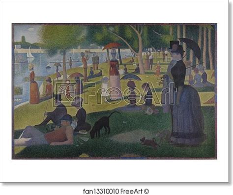 Free Art Print Of A Sunday On La Grande Jatte By Georges Seurat