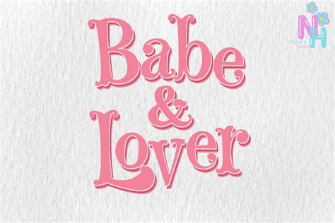 Babe Lover Sublimation Valentine Png Graphic By Nana S House