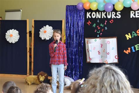 Konkurs Recytatorski Nasze małe wierszowanie 11 05 2023 r