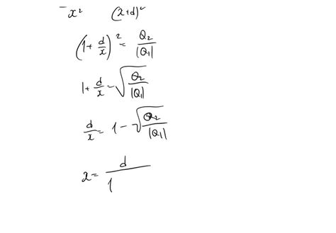 Solved Texts Part A Two Point Charges Q1 1c And Q2 4c Are