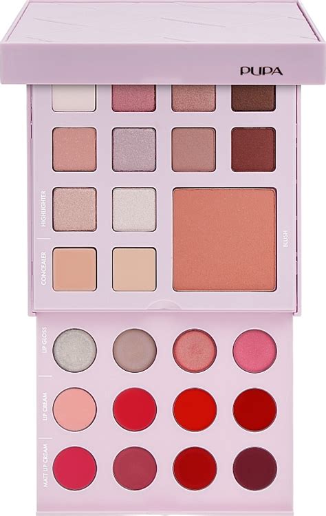 Pupa Pupart M Palette de maquillage pour yeux et lèvres Makeup fr