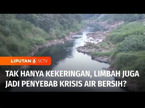 Live Report Air Kali Bekasi Tercemar Limbah Industri Sebabkan Krisis