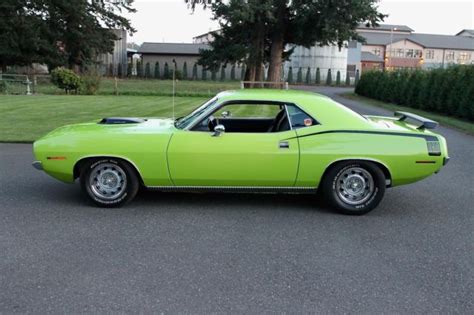 Plymouth Barracuda Coupe 1970 Limelight Green For Sale Bs23n0e133689