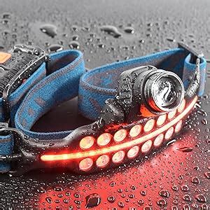 Amazon DARKBEAM LED Headlamp Rechargeable Bright Hardhat Light COB