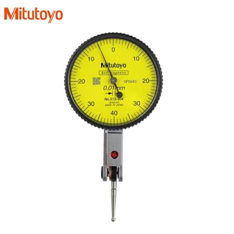 Original Mitutoyo Dial Indicator 513 404c 0 0 8mm 0 01mm Anti Magnetic