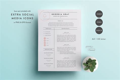 20 Free Resume Word Templates To Impress Your Employer Tech News Tutorials And Resources