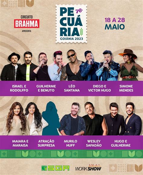 Pecu Ria De Goi Nia Anuncia Shows Veja As Atra Es Confirmadas