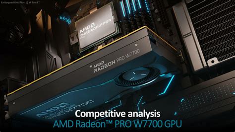 AMD Unveils Radeon PRO W7700 GPU For 999 Navi 32 GPU 16 GB Memory