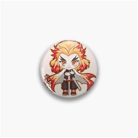 Chibi Cute Kyojuro Rengoku Hashira Kimetsu No Yaiba Pin By Loshimizu