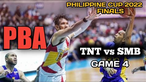 GAME 4 PBA Philippine Cup Finals 2022 TNT Vs SMB Highlights Castro 26