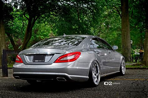 Mercedes Benz Cls Shines On Inch D Forged Wheels Autoevolution