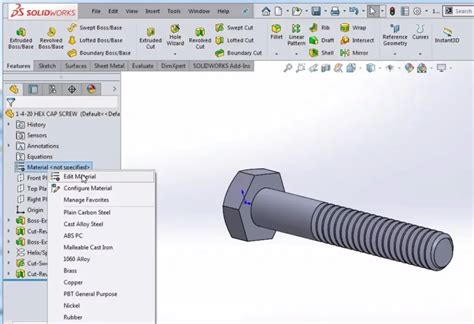 How To Make Thread In Solidworks 85 Easy Method Aug 24