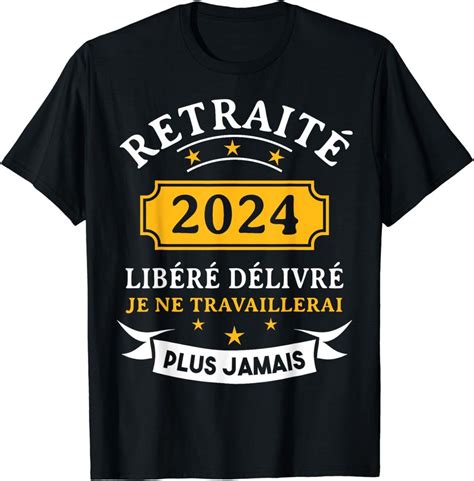 Lib R D Livr Retrait Tee Shirt Humour Retraite T Shirt Vendu