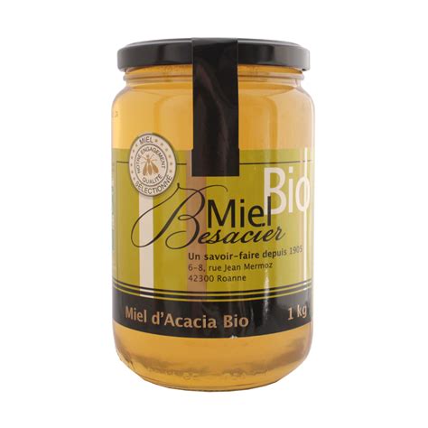 MIEL BESACIER Miel D Acacia Bio 1kg Pas Cher Auchan Fr