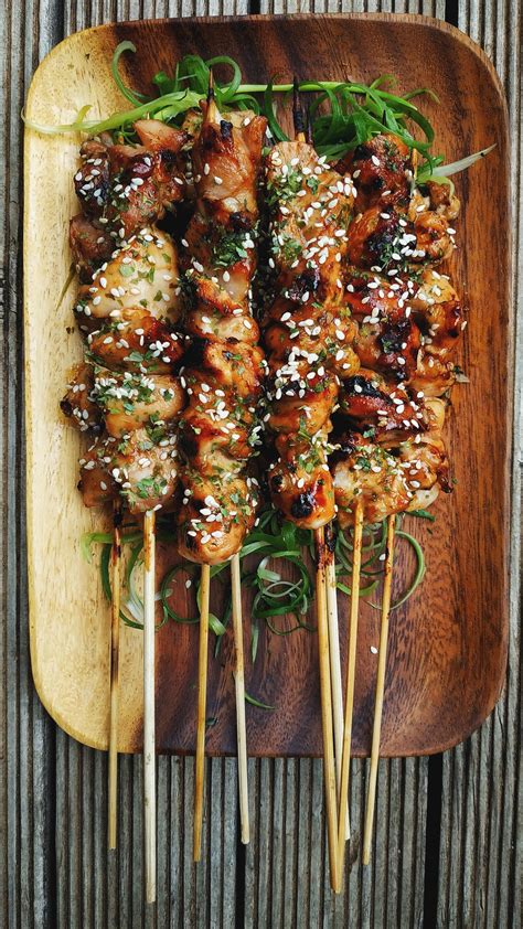 Homemade Chicken Yakitori Rfood