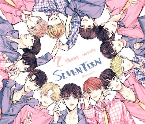 3 Twitter Seventeen Seventeen Kpop Fan Art