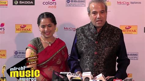 Suresh Wadkar Padma Wadkar At Red Carpet Of 6th Mirchi Music Awards