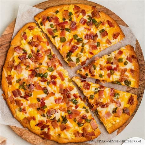 Croissant Breakfast Pizza