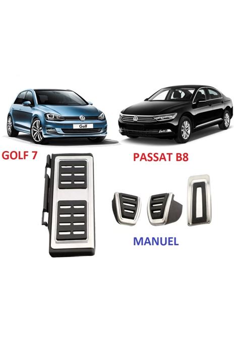 Vw Golf 7 Pedal Seti Manuel Vites Geçme Model Alüminyum 1 Kalite