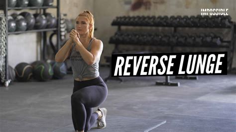 How to do a ReverseLunge - Exercise Demonstration