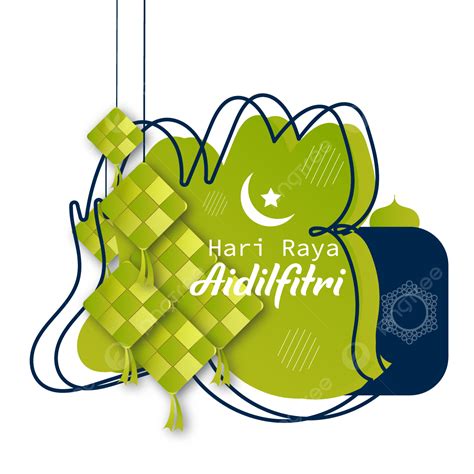 Hari Raya Aidilfitri Vector Hd Images Traditional Islamic Selamat Hari