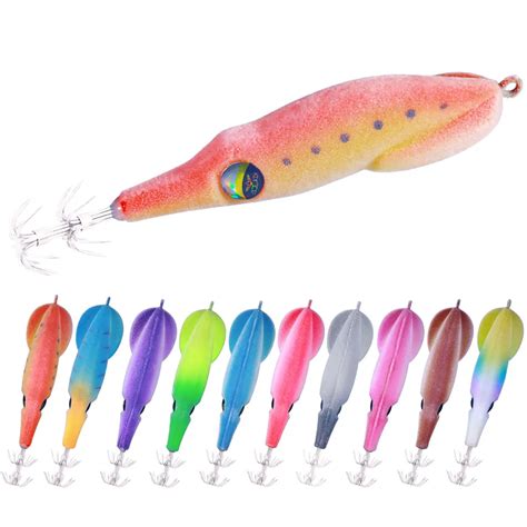 Hengjia Cm G Fishing Bait Squid Jig Hook Shrimp Lures Jigs Simulation