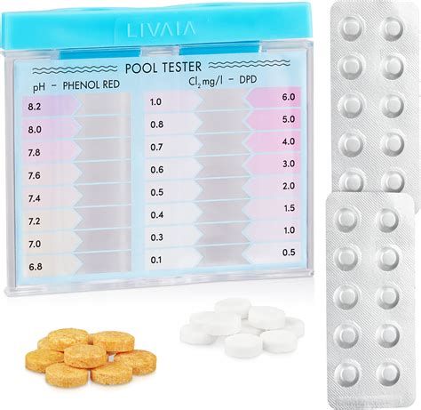 Amazon Pool Water Test Kit Chlorine And PH 3in1 Swimming Pool