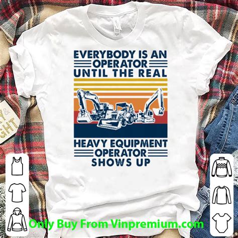 Awesome Everybody Is An Operator Until The Real Heavy Equipment