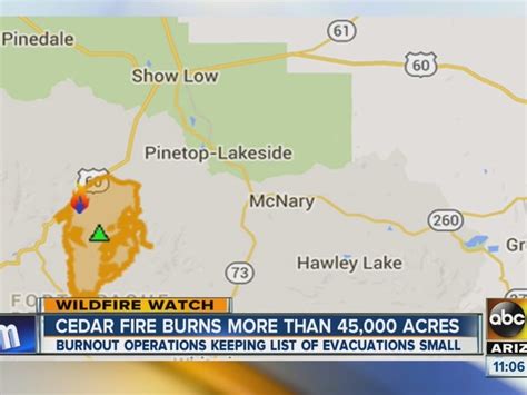 Cedar Fire Grows To More Than 45k Acres