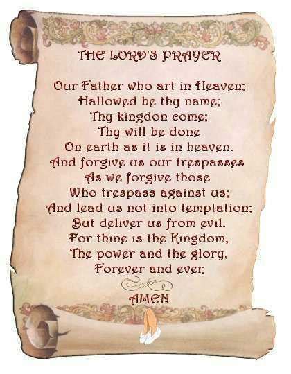 Teachings On The Lord S Prayer