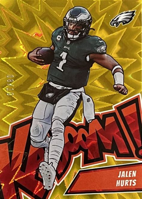 Jalen Hurts 2023 Absolute K23 Kaboom Vertical Gold 10 Price