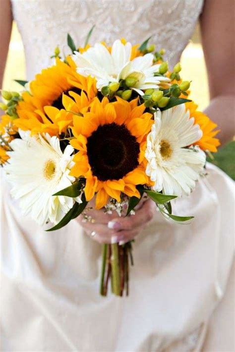 Bouquet Da Sposa Con I Girasoli