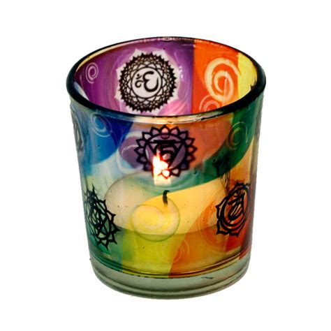 Seven Chakra Candle Holder Our Spiritual World