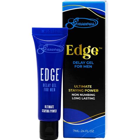 Sensuous Edge Delay Gel For Men 7ml Woolworths