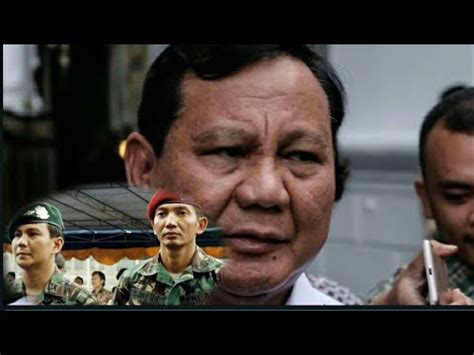 Prabowo Tunjuk Sjafrie Sjamsoeddin Jadi Penasihat Khusus Menhan YouTube