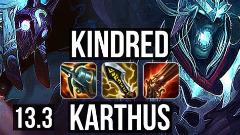 KINDRED Vs KARTHUS JNG Rank 1 Kindred Rank 9 21 4 9 Legendary