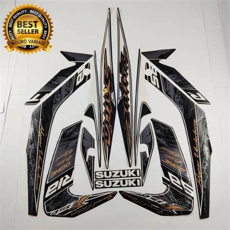 Jual Striping Suzuki Satria Fu F 150 2012 2013 Barong Se Putih Di Lapak