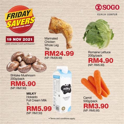 Nov Sogo Supermarket Friday Savers Promotion Everydayonsales