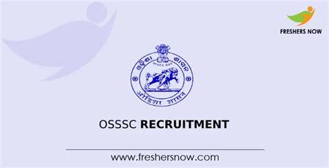 OSSSC Recruitment 2025 Notification For 2546 Posts Online Form