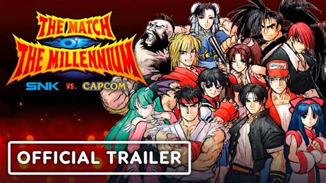 SNK VS CAPCOM The Match Of The Millennium Official Nintendo Switch