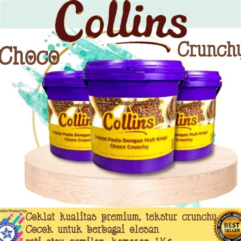 Jual Collins Choco Crunchy 1kg Selai Coklat Shopee Indonesia