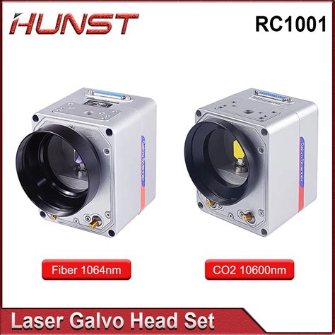 Hunst Sino Galvo Rc1001 Co2 Fiber Laser Scan Galvo Head Set 10 6um 1064nm Apeature 10mm