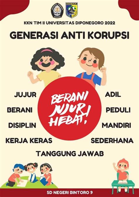 10 Contoh Poster Anti Korupsi Yang Menarik Dan Mudah Ditiru