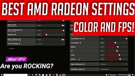 Best Amd Radeon Call Of Duty Vanguard Settings Youtube