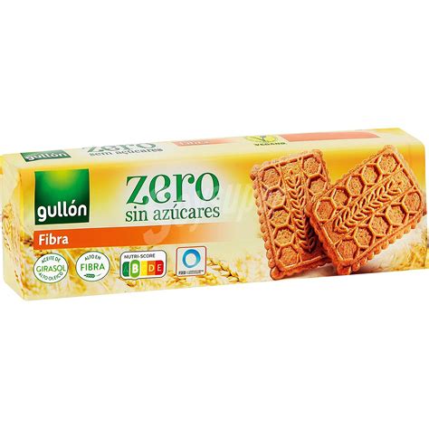 Gullón Gullón Zero Galletas de fibra sin azúcares 170 g