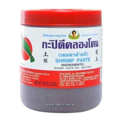 Pratiptong Shrimp Paste X G Asian Food Bkk Australia Pty Ltd